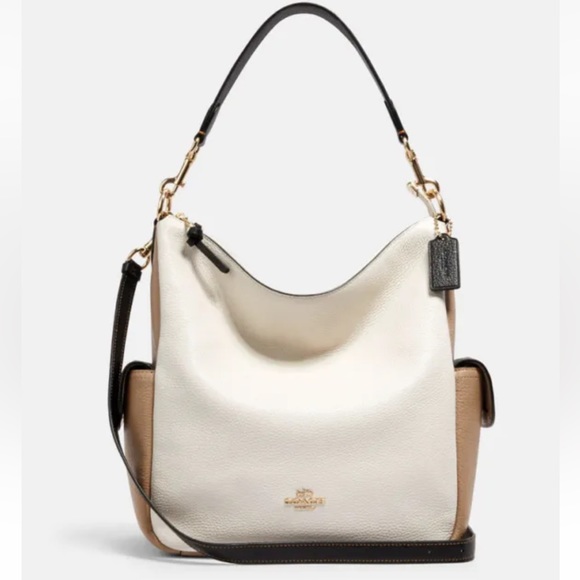 Coach Pennie Shoulder Bag in Colorblock - Picture 1 of 4